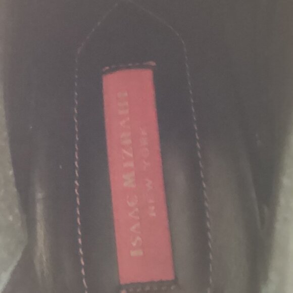 Isaac Mizrahi Cheetah Print Ankle Boots Size 8.5 Block Heels calf hair - Picture 7 of 11